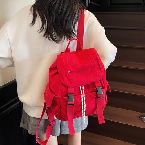 Mochilas monedero para mujer mochila informal urbana ligera 6