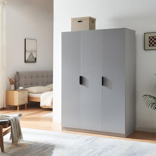 Gris - 176 x 120 x 52 cm - 4 compartments