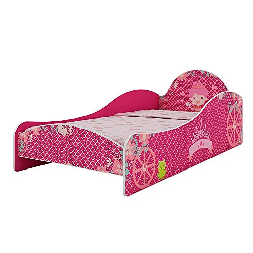 Cama Infantil Princesinha Gelius Móveis Pink Ploc