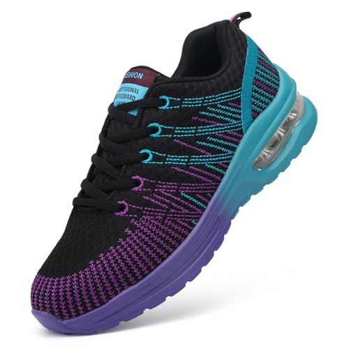 ASOCO DREAM - Zapatillas de correr para mujer, ligeras, transpirables, deportivas, para caminar, tenis deportivo, zapatillas de señora, 39 EU