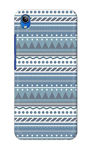 Image of Printed Hard Back Cover Case for Vivo Y91i | Vivo Y90 | Vivo Y91C Back Cover (Seamless Geometric Tribal Pattern) -1803