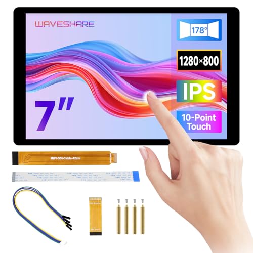 Écran tactile DSI 1280x800 IPS Waveshare Raspberry Pi 5 4B CM4