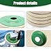 Shakas Wool Felt Polishing Disc, Car Waxing and Polishing Wool Wheel Pads for 100 Angle Grinder, 4