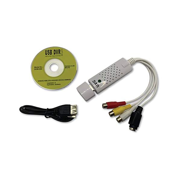 KafooStore VHS Digitalisieren - Abspielgerät für hi8 Videokassetten - Audio und Videoaufnahme - VHS auf DVD Überspielen… – Bild 8