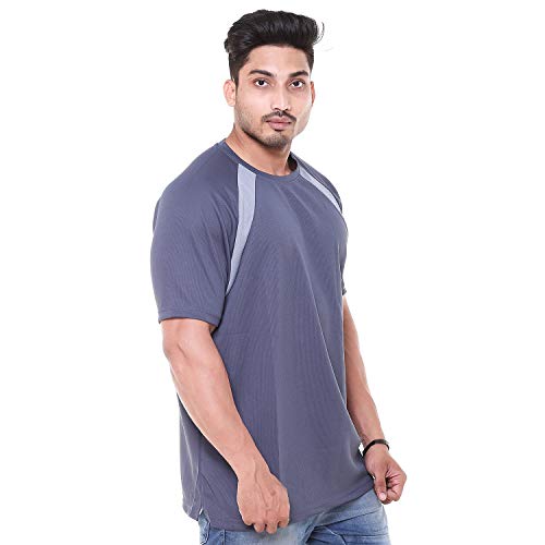 Image of Easy 2 Wear Mens Polyester Jersey T-Shirts (Sizes S to 4XL) Loose and Long Fit