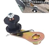 Cuymoap ATV Chain Tensioner, Spring-loaded Sprocket Guide Roller, Heavy-duty Anti-rust Chain Tensioner, for 110 CC 125 CC 140 CC ATVs Motorcycles Mini Bikes Dirt Bikes 4-wheelers (Black)