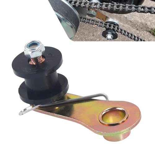 Cuymoap ATV Chain Tensioner, Spring-loaded Sprocket Guide Roller, Heavy-duty Anti-rust Chain Tensioner, for 110 CC 125 CC 140 CC ATVs Motorcycles Mini Bikes Dirt Bikes 4-wheelers (Black)