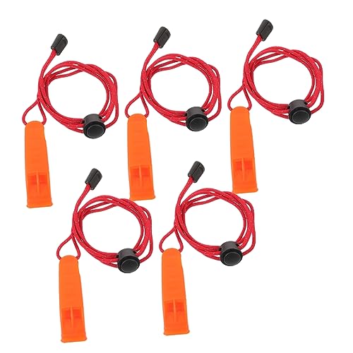 Silbatos plásticos multicolor para supervivencia camping