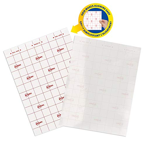 Avery Self-Adhesive Laminating Sheets, 9" x 12", Clear Self Adhesive Permanent Contact Paper, No Heat, No Machine Needed, DIY for Protecting Docs, Photos & More, 50 Cold Laminate S image 4
