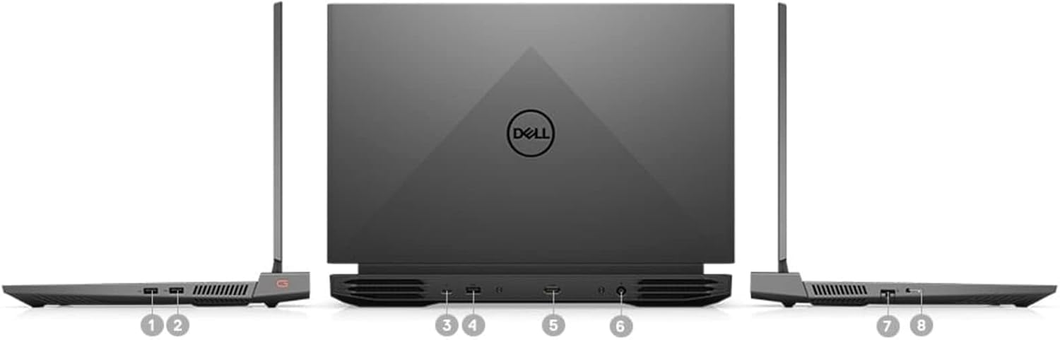 Dell G15 5511 Laptop | 15.6" 1920x1080 FHD 360Hz | Core i7-11800H - 1TB SSD Hard Drive - 16GB RAM - Nvidia GeForce RTX 3060 | 8 cores @ 4.6 GHz - 6GB GDDR6 Win 11 Home Black (Renewed)