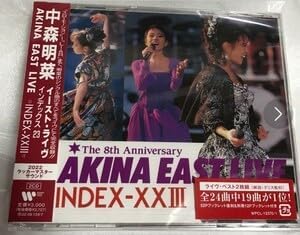 【新品・未開封】中森明菜 初回限定盤 EAST LIVE INDEX-XXIII 中森明菜 CD AKINA EAST LIVE INDEX-xxIII 新品・未開封】中森明菜