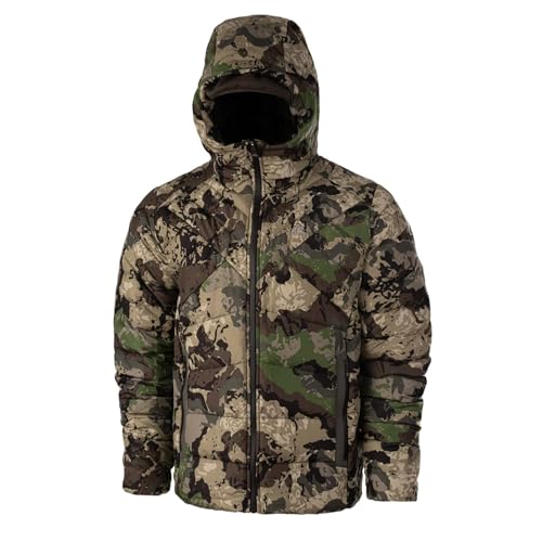 Pnuma Outdoors Palisade Jacket, Beluga, Hybrid Insulation, Water Repellent, YKK Aquaguard Zippers, Packable (PA-JK-BE)3