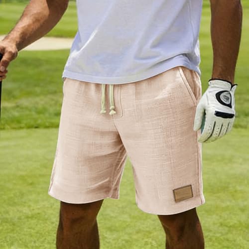 Shorts holgados casuales para hombre con bolsillos miniatura 3