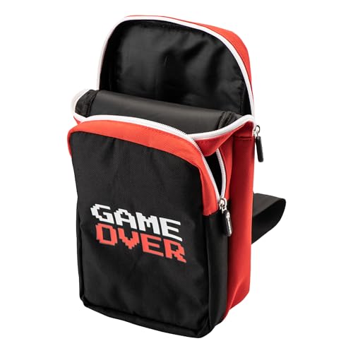 Subsonic - Bolsa Bandolera para Nintendo Switch 2 o Switch OLED - Funda Protectora Switch 2 para Consola y Accesorios - Grande Funda de Transporte para Consola Switch 2, Juegos y Accesorios