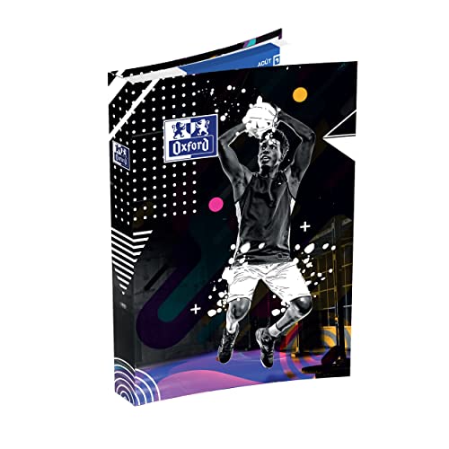 Agenda Scolaire 2024 2025 Oxford Sport Spirit 12x18cm 1 jour par page 352 pages Basket