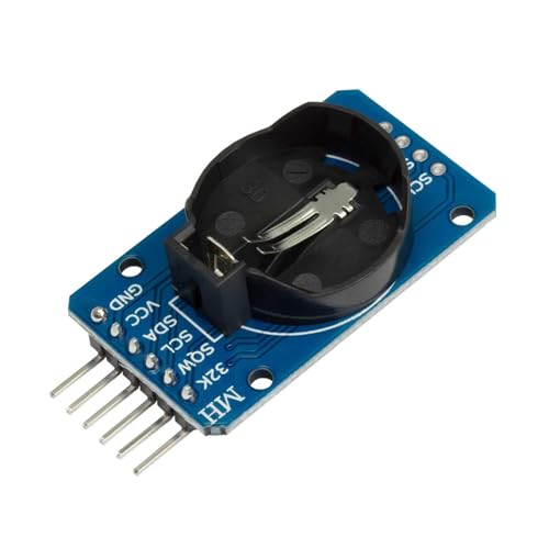 OcioDual Módulo Reloj de Precisión en Tiempo Real DS3231M I2C Real Time Clock RTC Memoria AT24C32 Batería Incluída