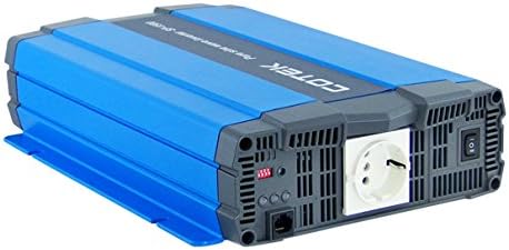 COTEK SP-1500-212 Pure Sine Wave Inverter, angled view