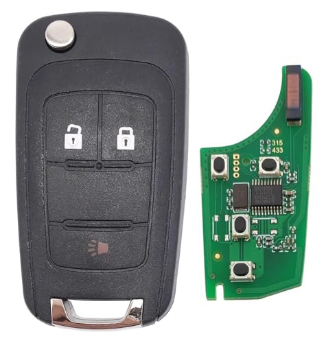 Télécommande de rechange OHT01060512 pour clé Chevrolet Equinox et GMC Terrain