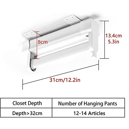 Dressing encombré ? Ce rack de pantalons extensible et robuste libère de la place - 2