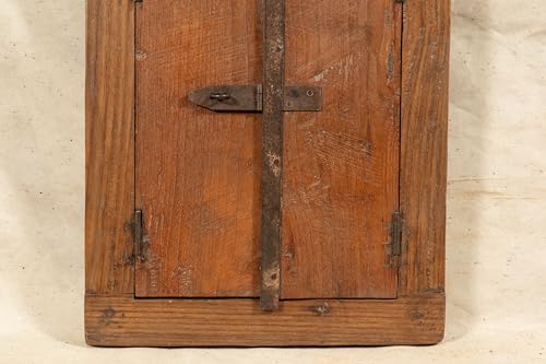 Biscottini Innentür Fenster L45XPR7XH59 CM - Holztür - Türen für Innen und Außen - Wohnkultur