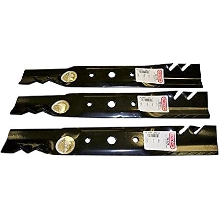 Set Of 3 Gator 3 In 1 Mulching Blades To Replace John Deere Blades Gx20250 Gx20819 Gy20568 Amazon Co Uk Garden Outdoors