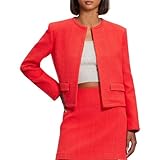 Theory Women's Tonal Tweed Short Jacket, Grenadine