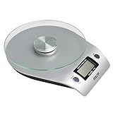 BALDR Digital Food Scale, LCD Kitchen Scale with Glass Top, Digital Scale Easy Read for Diet and Baking Needs