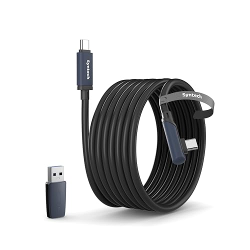 Syntech Link Cable 16FT Compatible with Oculus/Meta Quest 3/Quest 3S/Quest2/Pro/Pico 4 and...