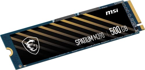 S78-440K070-P83, SPATIUM M390 NVMe M.2 500 GB SSD (Gen3x4, 1.4, Dimensioni 80.0 x 22.0 x 2.15, Lettura 3300 MB/s, Scrittura 2300 MB/s) - Hdd - Immagine 1