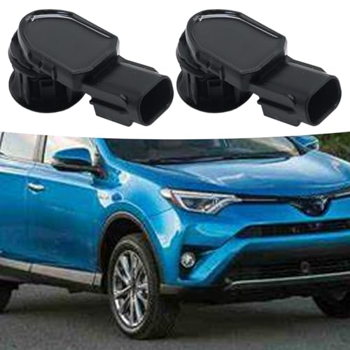 Image of Hoypeyfiy 1 or 4Pcs 89341-0C010 Reverse Backup Parking Assist Sensor Replacement for Toyota RAV4 2014-2018, Replacement for Tacoma 2015-2022, Tundra 2014-2021 Replace 89341-0C020 (4)