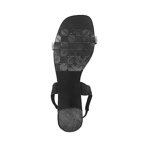 Image of Metro Women Synthetic Leather Fashion Block Heel Sandal