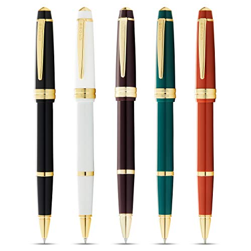 CROSS Bailey Light AT0745-12 Refillable Resin Gel Ink Rollerball Pen with Polished Gold Tone Appointments, Medium Point - Image 4