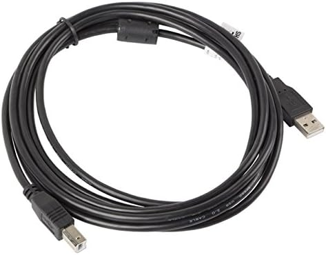 lanberg CA-USBA-11CC-0030-BK USB 2.0 A Male to USB 2.0 B Male Cable with Ferrite Core 3 m Black