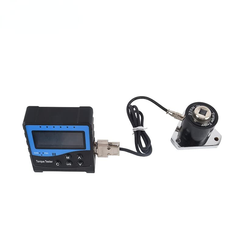 Digital Torque Meter Protable Wrench Tester 220-2200Nm for Calibrate Load Cell and Tighten Force (ANSJ-5)