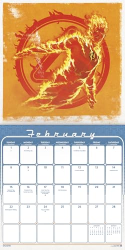 2026 Fantastic Four Wall Calendar - image 3