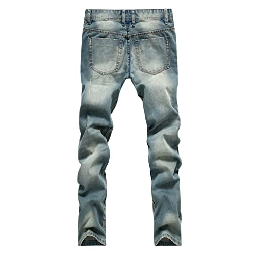 Jeans pour homme straight hold robuste style authentique - 2