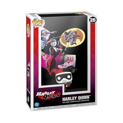 Funko POP! Comic Cover: DC - Batman Adventures - MadLove - Figura in vinile da collezione - Idea regalo - Prodotto ufficiale - Giocattoli per bambini e adulti - Modello di figura per collezionisti