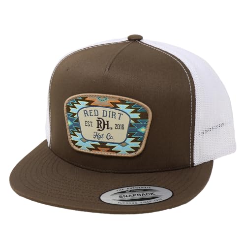 Image of Red Dirt Hat Company Aztec Print Adjustable Snapback Hat