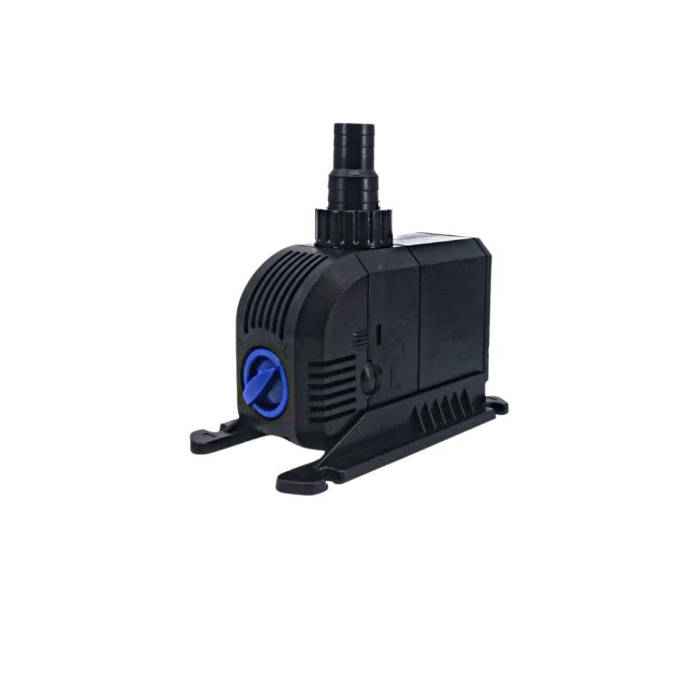 AquaOne Fuente para estanque HJ-2503, 2500 l/h, 45 W, 2 accesorios, ventilación, bomba de arroyo sumergible, ventilación de estanque, agua