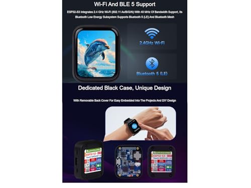 Kit ESP32-S3 AMOLED tactile pour créer des interfaces fluides