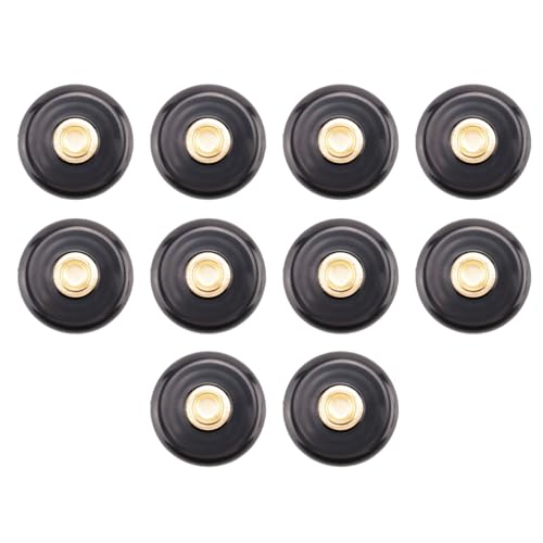 Protecteur de fin de broche de violoncelle antidérapant avec œil de métal - Lot de 10