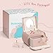 Vlando Kids Musical Jewelry Box for Girls with Drawer, Music Box with Ballerina and Stickers for Birthday Bedroom Decor, Gifts for Girls Kids - Pink