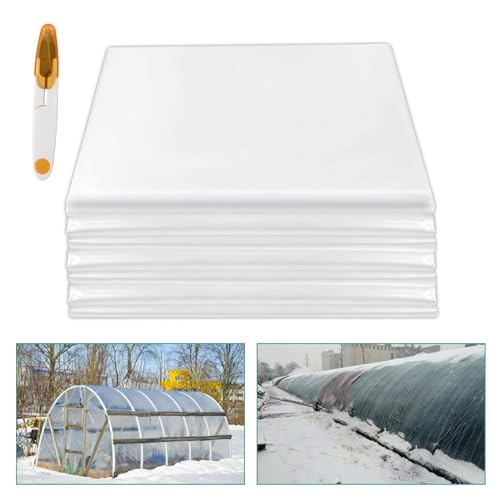 Rohseson 6Mil Greenhouse Plastic Covering, 6.5X13FT...