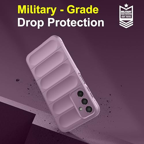 Image of Zapcase Back Case Cover for Samsung Galaxy F35 5G | Compatible for Samsung F35 5G Back Cover | Liquid Silicon Magic Case with Camera Protection | Lavender