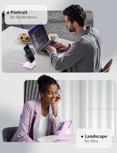 Image of Mag.Safe Charger - Magnetic Wireless Charger for iPhone 12-17,Purple