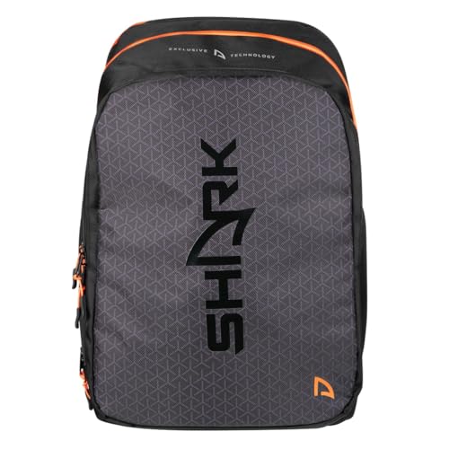 Mochila de Beach Tennis e Padel Elite Preta e Laranja