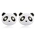 Produktbild Qinlee Kinder Ohrring Panda weiß Silber Kinderohrstecker Kinderschmuck
