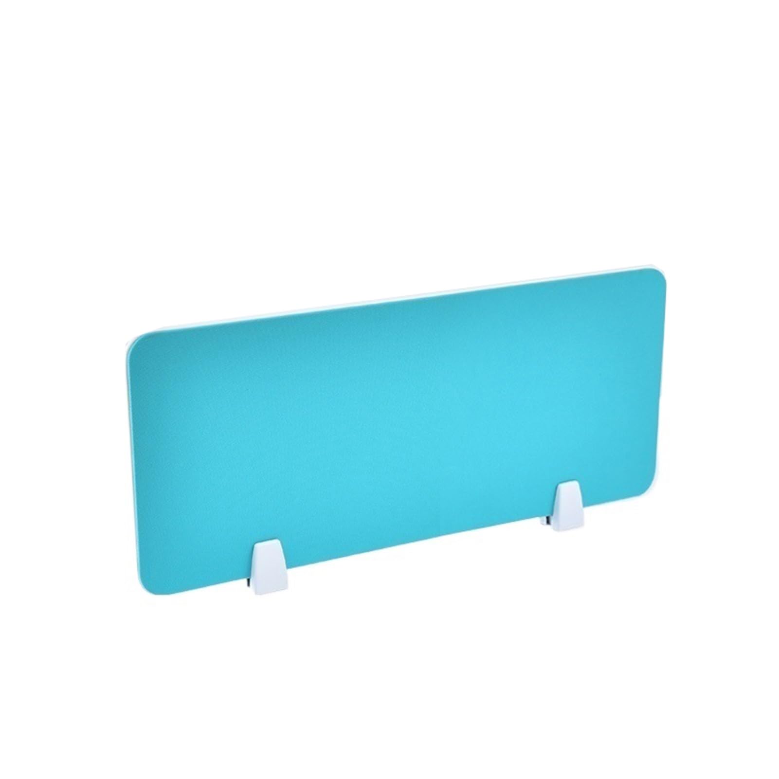KLGFBDC Noise-Reducing Acoustic Desk Divider - Freestanding Office Partition for Enhanced Privacy & Focus - 31"x11" Blue Soundproof Screen for Offices Libraries & Home Workspaces