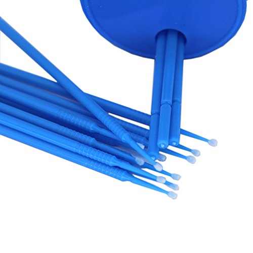 100 piezas de cepillo dental desechable para productos dentales micro aplicador flexible