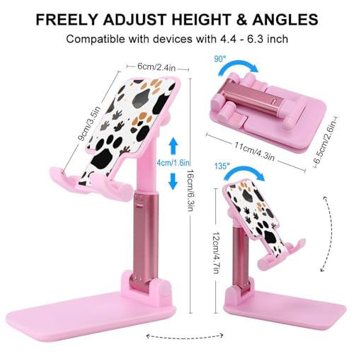 Support téléphone portable bureau réglable pliable universel - 2